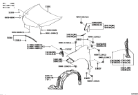 5338102180-SEAL, HOOD TO RADIATOR SUPPORT