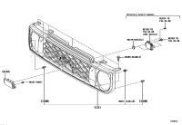 5310160S10-GRILLE RADIATOR