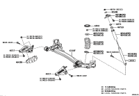485300A370-ABSORBER ASSY, SHOCK, REAR, RH/LH