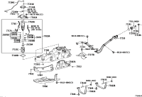 7720960820-TUBE SUB-ASSY, FUEL TANK MAIN