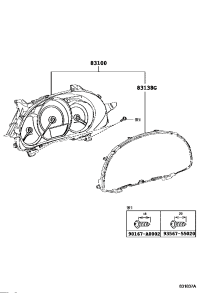 83800F2371-METER ASSY, COMBINAT