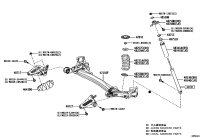 485308Z234-ABSORBER ASSY, SHOCK, REAR, RH/LH