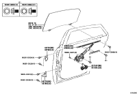 85710YK010-MOTOR ASSY, POWER WINDOW REGULATOR, RH