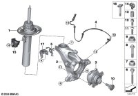 31305A34C48-SHOCK ABSORBER FRT RHT E38/7SR