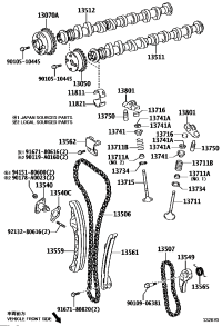 135620T020-DAMPER, CHAIN VIBRATION, NO.2