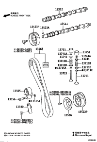 1350230040-CAMSHAFT, NO.2