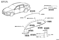 7571030570-MOULDING ASSY, FR