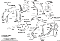 611320E060-PILLAR, FRONT BODY, OUTER LH
