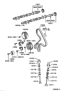1350327010-IDLER SUB-ASSY, TIMING BELT, NO.2