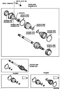 4234516030-CLAMP (FOR DRIVE SHAFT DAMPER SETTING),RH/LH