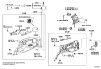 6247160500B0-GARNISH, REAR PILLAR, UPPER RH