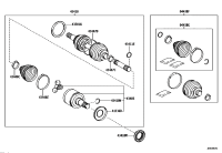 4341060190-SHAFT ASSY, FR