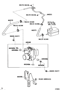 4405058030-ACTUATOR ASSY, BRAKE