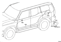 7703560270-CABLE SUB-ASSY, FUEL LID LOCK CONTROL