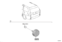 8191002040-REFLECTOR ASSY, REFLEX, RH/LH