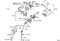 4525042290-COLUMN ASSY