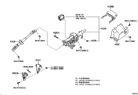 4525045010-COLUMN ASSY