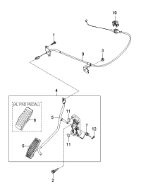 327001G400-PEDAL ASSY-ACCELERATOR