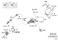 4528707110-COVER, STEERING COLUMN, LWR