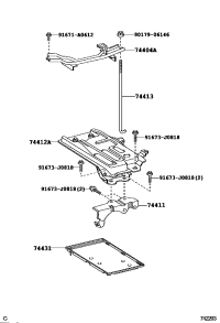 7441012020-CARRIER ASSY, BATTERY