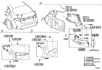 8158002F00-LAMP ASSY, REAR, RH