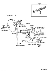 0449337022-CYLINDER KIT, BRAKE MASTER