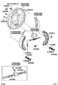 4755012120-CYLINDER ASSY WHEEL