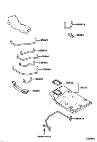 3533032031-STRAINER ASSY, VALVE BODY OIL