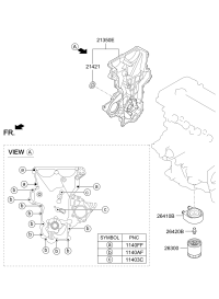 2630035600-FILTER ASSY-ENGINE OIL
