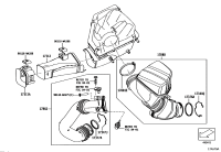 17881WAA01-HOSE, AIR CLEANER