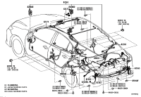 8219906U80-WIRE, FLOOR