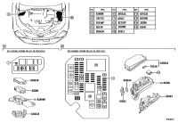 82662F4411-COVER, RELAY BLOCK, UPPER, NO.1