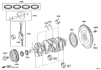 1170125060-BEARING, CRANKSHAFT