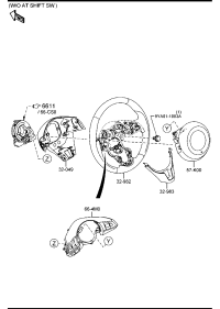 B63E32982A02-BOSS,STEERING WHEEL