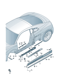 4S0853921B-BRACKET,HARNESS