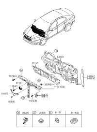 841913R501-MEMBER ASSY-RADIATOR SUPT,UPR