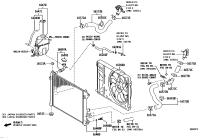 16573F0260-HOSE, RADIATOR, NO.3
