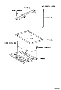 7440420640-CLAMP SUB-ASSY