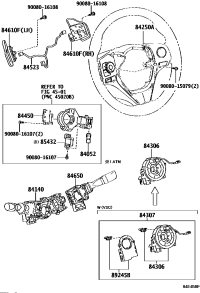 8430606160-CABLE SUB-ASSY, SPIRAL