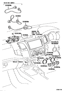559050K011-KNOB, HEATER CONTROL
