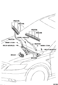 8511006060-MOTOR ASSY, WINDSHIELD WIPER