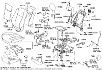 739100E060-AIR BAG ASSY, FRONT SEAT, RH