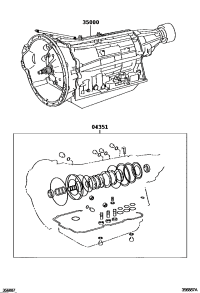 350000C250-TRANSMISSION ASSY, AUTOMATIC