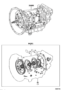 0435160311-GASKET KIT, AUTOMATIC TRANSMISSION OVERHAUL