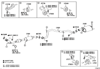 17410F0760-PIPE ASSY, EXHAUST, FRONT