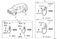 766250G060-MUDGUARD, QUARTER PANEL, REAR RH