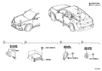 8917030J10-SENSOR ASSY, AIR BAG