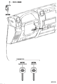 8978352062-AMPLIFIER, TRANSPONDER KEY