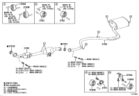 174100TK20-PIPE ASSY, EXHAUST, FRONT