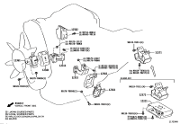 123710L081-INSULATOR, ENGINE MOUNTING, REAR NO.1